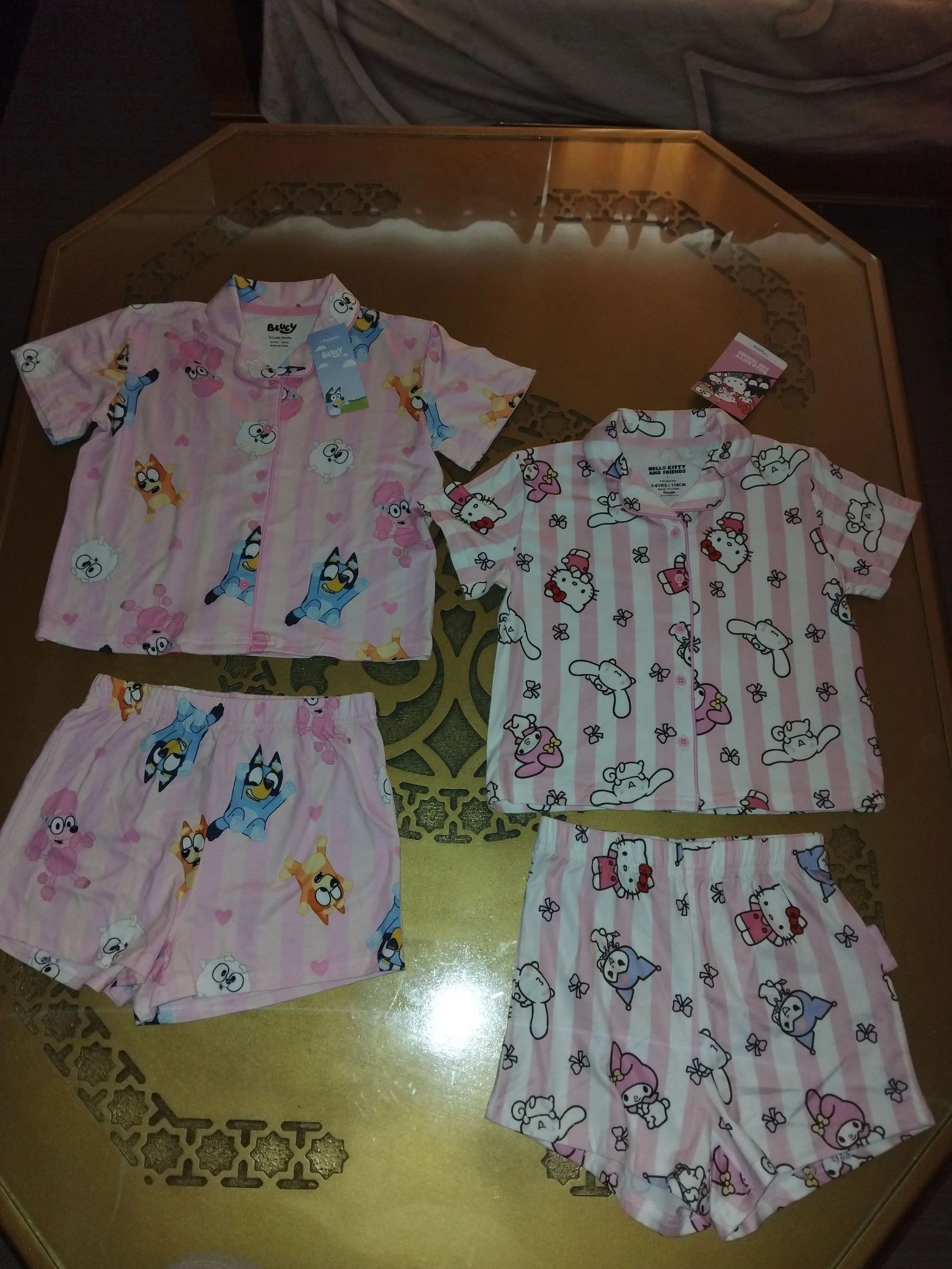 Lot de 2 ensembles pyjama short 
